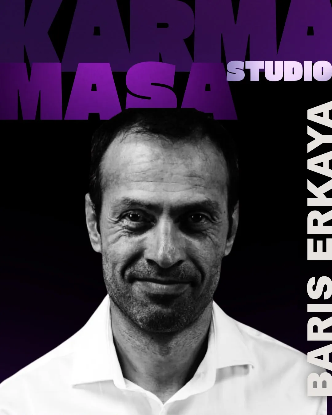Barış Erkaya — Karma Masa Studio konuk afişi