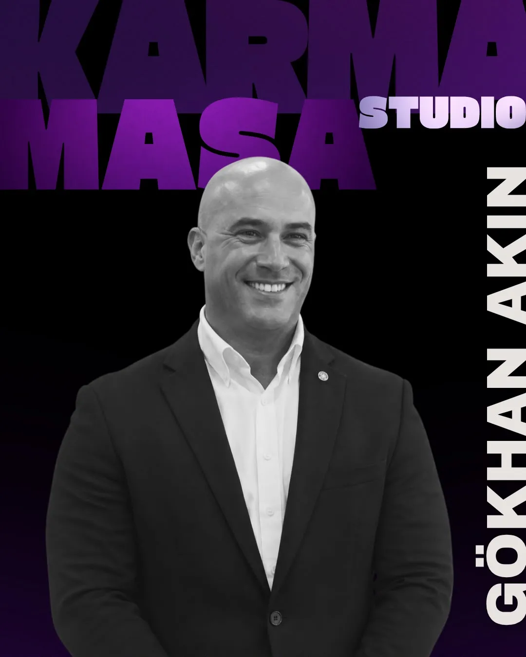 Gökhan Akın — Karma Masa Studio konuk afişi